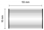 Menovka zásuvná 93 mm Hi - Tech