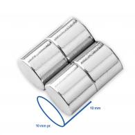 MB20B4 Magnety pre sklenené tabule 4ks neodymové