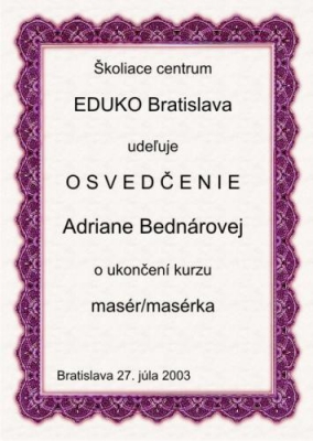 Certifikát 2 180g papier A4/ 20 ks